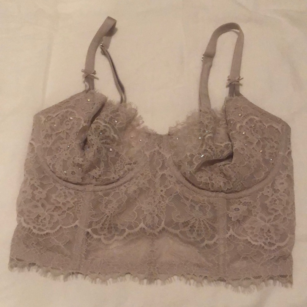 Victoria’s Secret light purple corset bustier top